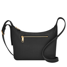 Fossil Dames Cecilia Leren Kleine Crossbody Handtas Handtas Zwart (M