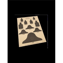 Rite in the Rain RIR-9127X 17 x 22 in. 25 m ALT-C Qualification Targets, Tan - Pack of 10