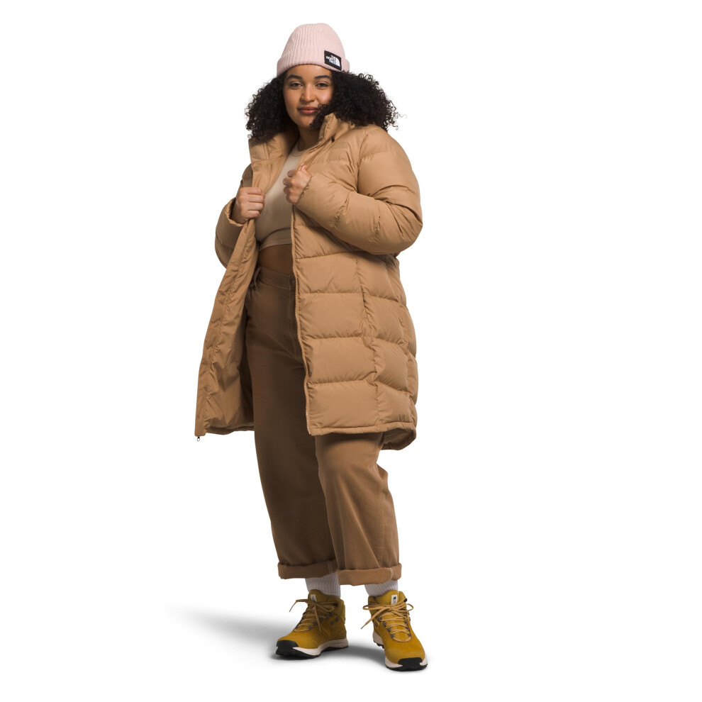 THE NORTH FACE Women's Metropolis Insulated Parka  Almond Butter  Medi