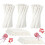 Palitos de Lollipop de 4 Polegadas, 1000 Pcs Palitos de Papel Brancos para Doces, Cake Pops, DIY 1