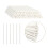 Palitos de Lollipop de 4 Polegadas, 1000 Pcs Palitos de Papel Brancos para Doces, Cake Pops, DIY 3