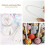 Palitos de Lollipop de 4 Polegadas, 1000 Pcs Palitos de Papel Brancos para Doces, Cake Pops, DIY 4
