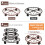 5 CADDY PLANT PLAQUE AVEC ROUES SUPPORT DE PLANTURE METAL DUTS HEPT DUT 5