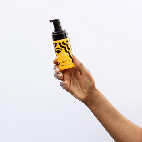 PATTERN Beauty Mini Curl Mousse 4 oz. - Volume e Tenuta per Capelli Ricci 3a-4c, Formato Viaggio