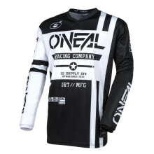 Maglia O'Neal Element V.24 da uomo Warhawk nera/bianca XXL