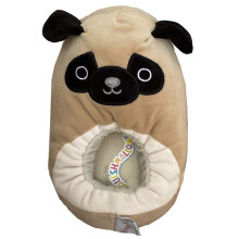 Squishmallow KellyToy Kids Slippers Plush Soft Choose Cow Christmas Dinosaur Koala Shark Axolotl Prince Pug Size 13/1