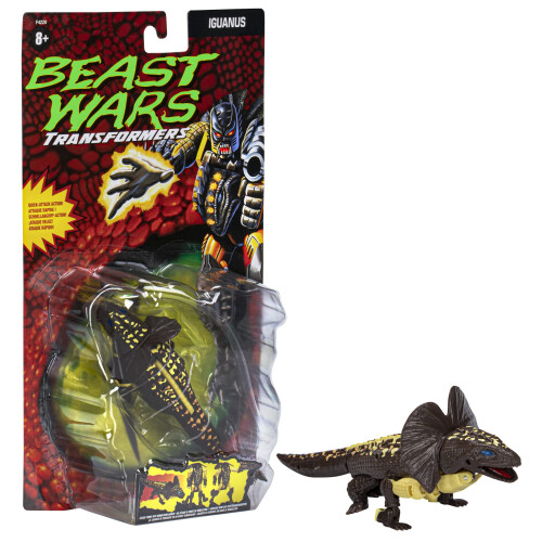 Transformers Transformers Vintage Beast Wars Iguanus - Φιγούρα 8 ετών+ 2
