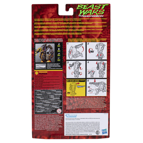 Transformers Transformers Vintage Beast Wars Iguanus - Φιγούρα 8 ετών+ 1