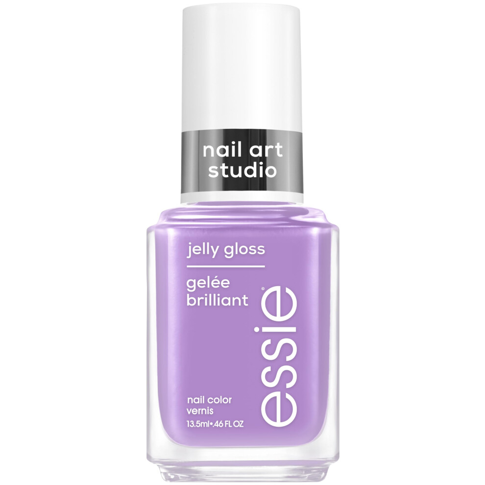 Essie Purple Nail Art Studio Jelly Gloss Nail Polish Vegan Sheer Nail Polish Orchid Jelly 046 Fl Oz