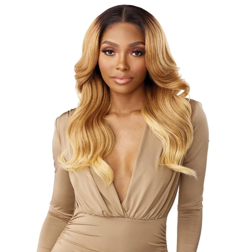 Sensationeel Unisex Sensationnel Butta 360 Lace Wigs - Unit 2 Wider Parting 360 Degree Lace Glueless Synthetic Preplucked Hairline Babylightsberry