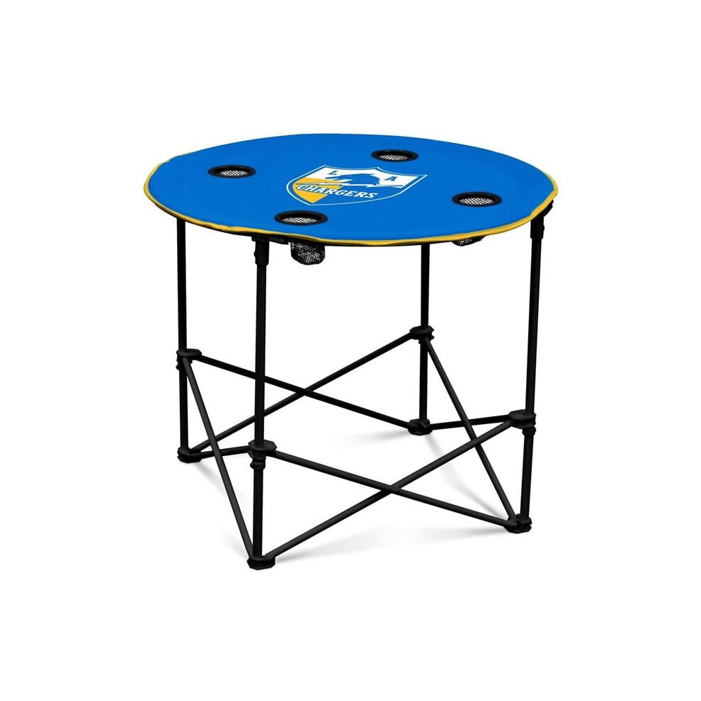 Photos - Outdoor Furniture Logo Chair 626-31-1 NFL Los Angeles Chargers Classic Mark Round Table