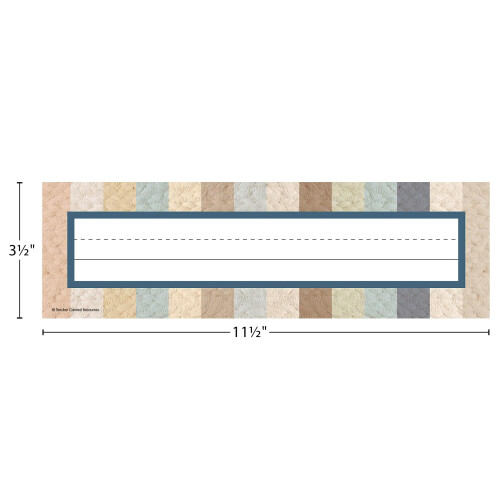 Πλάκες Ονομάτων Teacher Created Resources, 3-1/2" x 11-1/2", Καλωσορίζουμε Όλους, Πακέτο 36 Πλακών 2