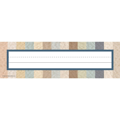 Πλάκες Ονομάτων Teacher Created Resources, 3-1/2" x 11-1/2", Καλωσορίζουμε Όλους, Πακέτο 36 Πλακών
