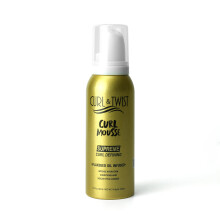 Curl & Twist Supreme Curl Defining Mousse 2,7FL oz/ 80 ml - linfr & kokosntsolja infunderat vitamin E frhindrar torrhet terstller livskraft