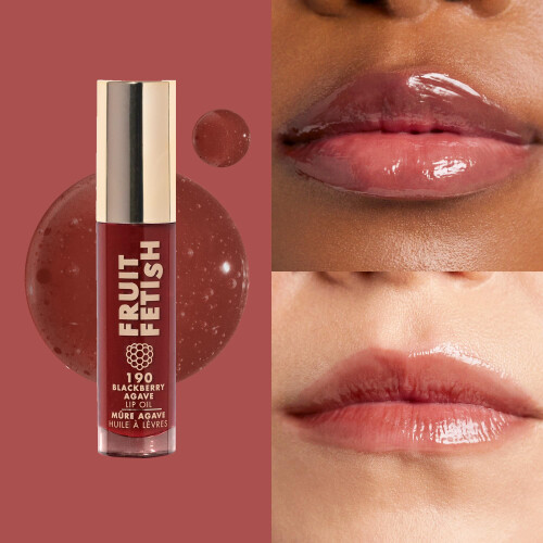 Milani Λάδι Χειλιών Φρούτων Fetish - Μαύρη Σμέουρα & Αγαύη 1