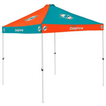Logo Chair 617-42C-1A NFL Miami Dolphins Checkerboard Canopy