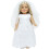 Vestido de moda de vestido de boneca de 18 polegadas Conjunto de noiva no noiva Vestido de noiva com v   u para a American 18 polegadas de roupa de 1