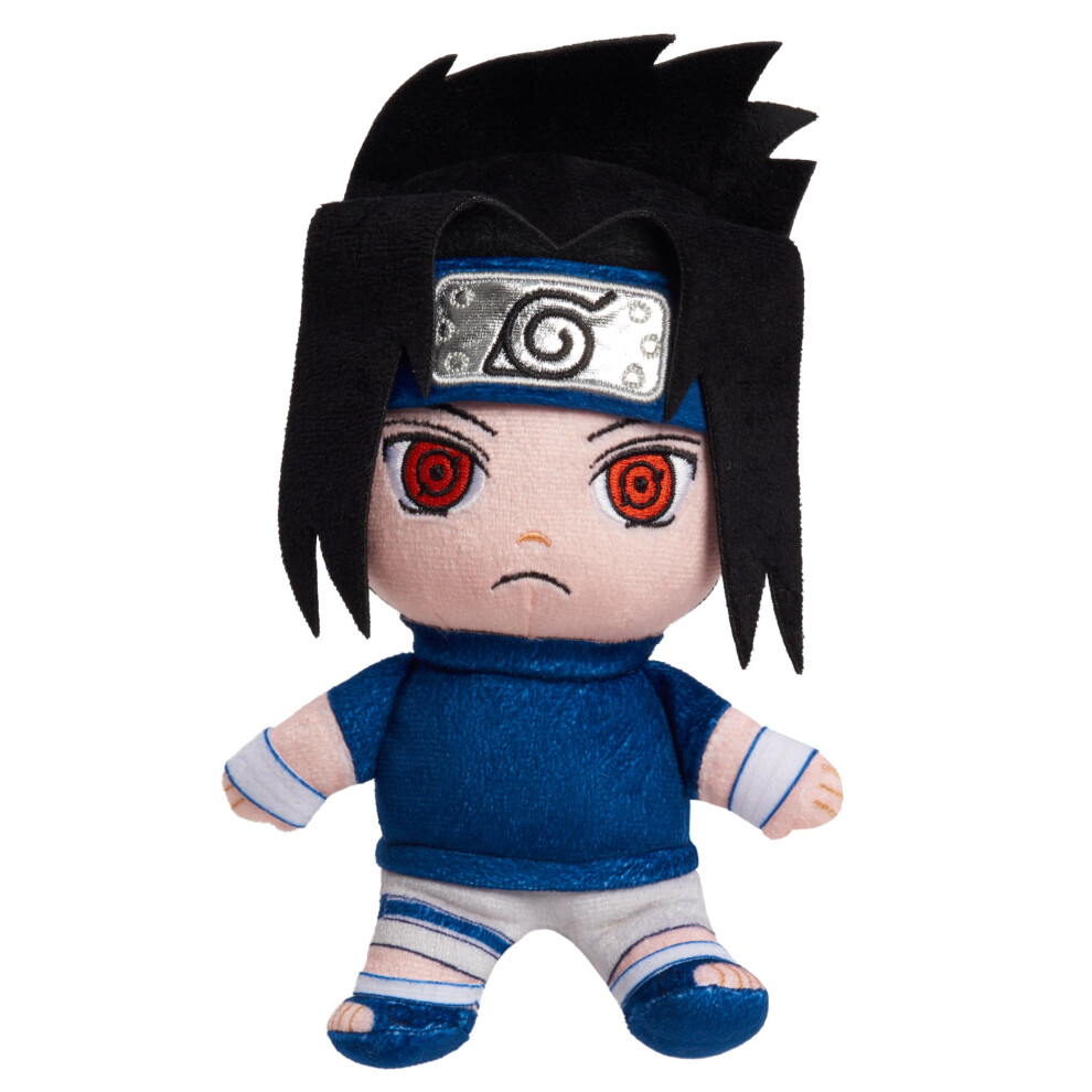 Just Play Naruto Sasuke, Peluche Da Collezione, Piccolo, 17,8 Cm, Per Riempire Cesti Pasquali, Regali, Giocattoli Per Bambini Dai 3 Anni In Su-image