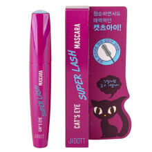 Riasenka Jigott Cat's Eye Super Lash 0,42 oz/12 g - Dlh    mihalnice pre    ensk    a ocaruj   ci vzhlad (riasenka Super Lash)