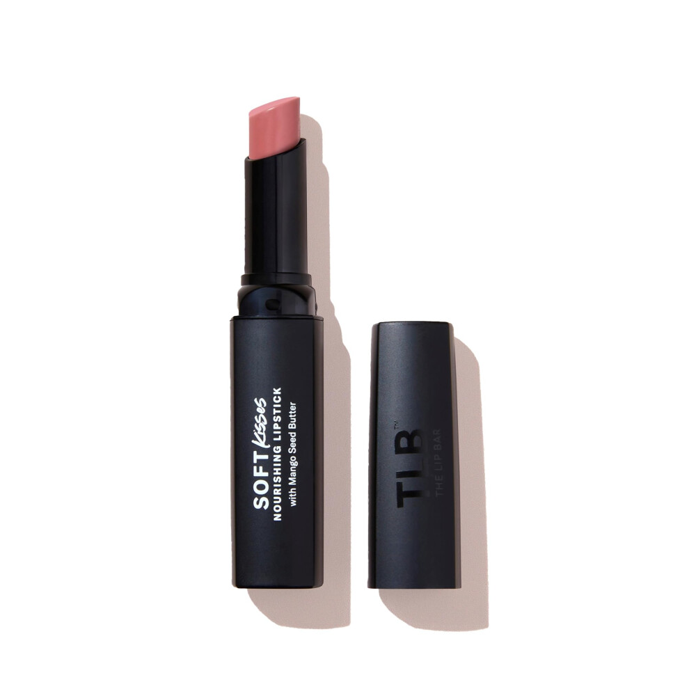 Lï¿½Ppstï¿½Ng Cream The Lip Bar Soft Kisses Nourishing Vegan Lipstick With Moisturizing Mango Seed Butter Satin Finish Bare Me - Nude