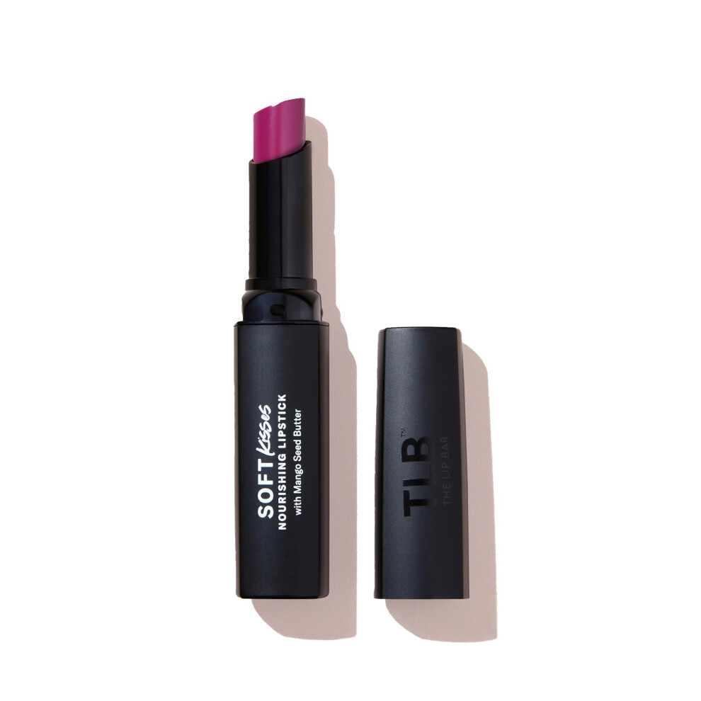 Lï¿½Ppstï¿½Ng Purple The Lip Bar Soft Kisses Nourishing Vegan Lipstick With Moisturizing Mango Seed Butter Satin Finish Bff