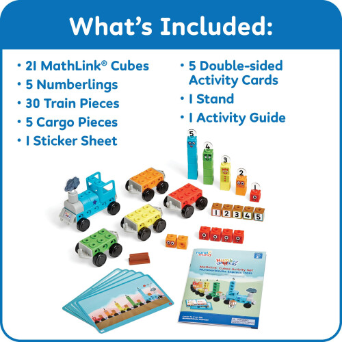 Numberblocks Express Train MathLink Cubes Activity Set (96094 ...