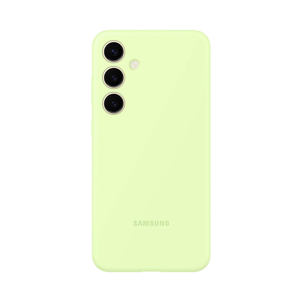 SAMSUNG Galaxy S24+ Plus Silicone Phone Case  Protective Cover with Color Variety  Smooth Grip  Soft and Sleek Design  Snug Fit  US Version  EF-PS926T
