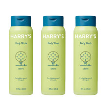 Harry's Men's Body Wash Shower Gel - Grove 16 Fl Oz (Pack of 3)