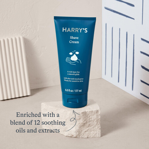 Harry's Harrys barbercreme - Barbercreme til mænd med Eucalyptus - 2 Pack (6 oz) 1