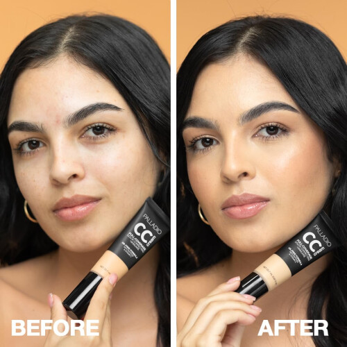 Palladio CC Cream, Χωρίς Έλαια με Πεπτίδια & Βιταμίνη C, Ιδανικό για Διόρθωση Ερυθρότητας 2