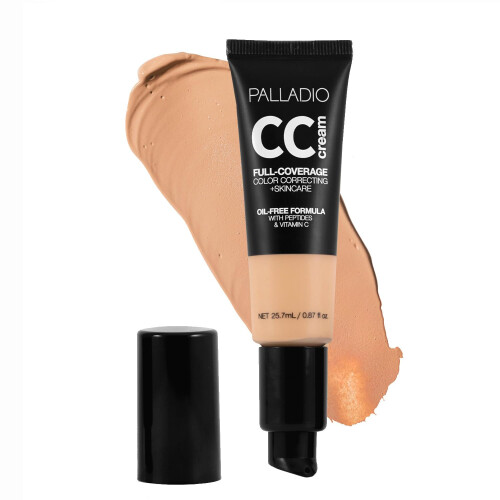 Palladio CC Cream, Χωρίς Έλαια με Πεπτίδια & Βιταμίνη C, Ιδανικό για Διόρθωση Ερυθρότητας