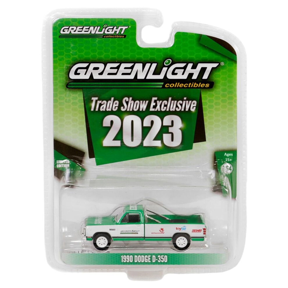 Greenlight 30428 1990 Dodge D-350-2023 Exclusivit Du Salon Greenlight-image