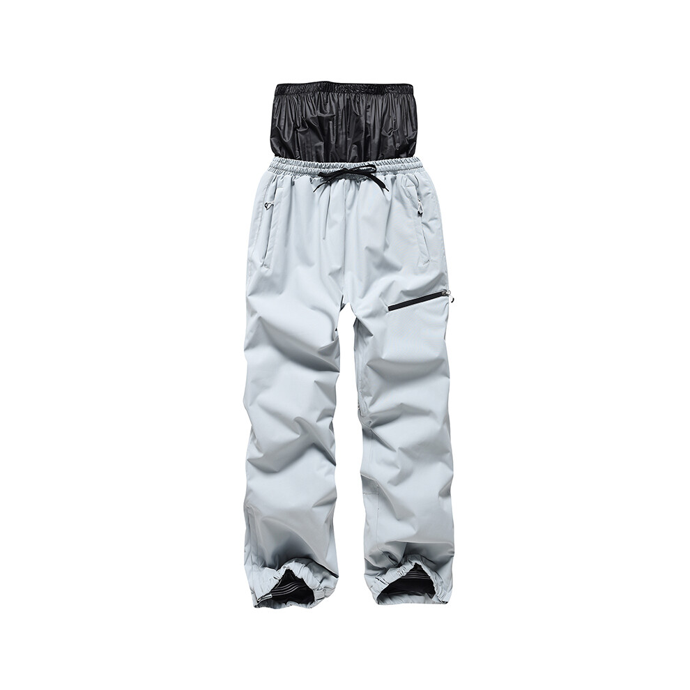 (Pantalon photo uniquement, XXXL) Couleurs unisexes assorties pour homme et femme - Vêtements de neige imperméables - Ensemble