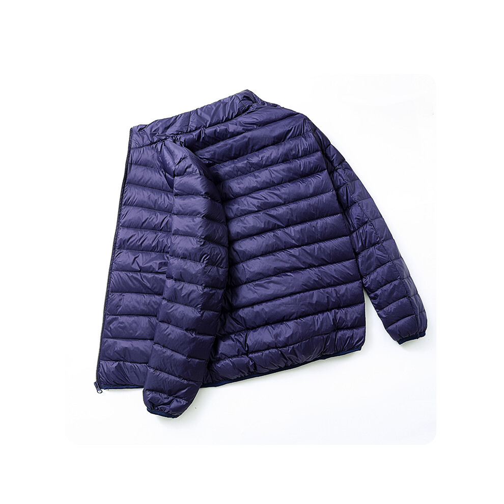 (Marine, XL) homme canard doudoune Ultra léger printemps vestes à capuche hommes Portable vêtements d'extérieur imperméable