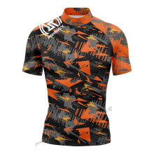 (#2, L) nouveaux hommes à manches courtes régulière Surf chemise de soleil Surf T-Shirts plage crème solaire Rashguard Protection