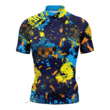 (#3, L) nouveaux hommes à manches courtes régulière Surf chemise de soleil Surf T-Shirts plage crème solaire Rashguard Protection