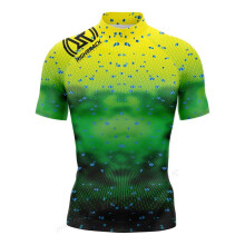 (#5,XS) nouveaux hommes à manches courtes régulière Surf chemise de soleil Surf T-Shirts plage crème solaire Rashguard Protection