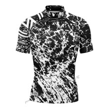 (#10, XXL) nouveaux hommes à manches courtes régulière Surf chemise de soleil Surf T-Shirts plage crème solaire Rashguard