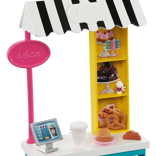 Barbie Barbie Leven in Het Stadscafé Speelset Exclusief 2