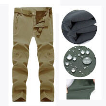 (Pantalon kaki, 4XL (105-115KG)) Polaire Automne Militaire Hommes Vestes Imperméable Pêche Chasse Randonnée Camping Escalade