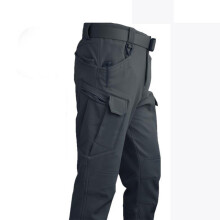 (Pantalon gris X7, L (65-75 kg)) Polaire Automne Militaire Hommes Vestes Imperméable Pêche Chasse Randonnée Camping Escalade