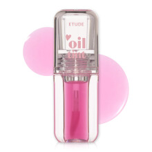 ETUDE Dear Darling Oil Tint #6 Pink Oil 4.2g | Huile à lèvres hydratante et brillante | Lèvres douces et non collantes