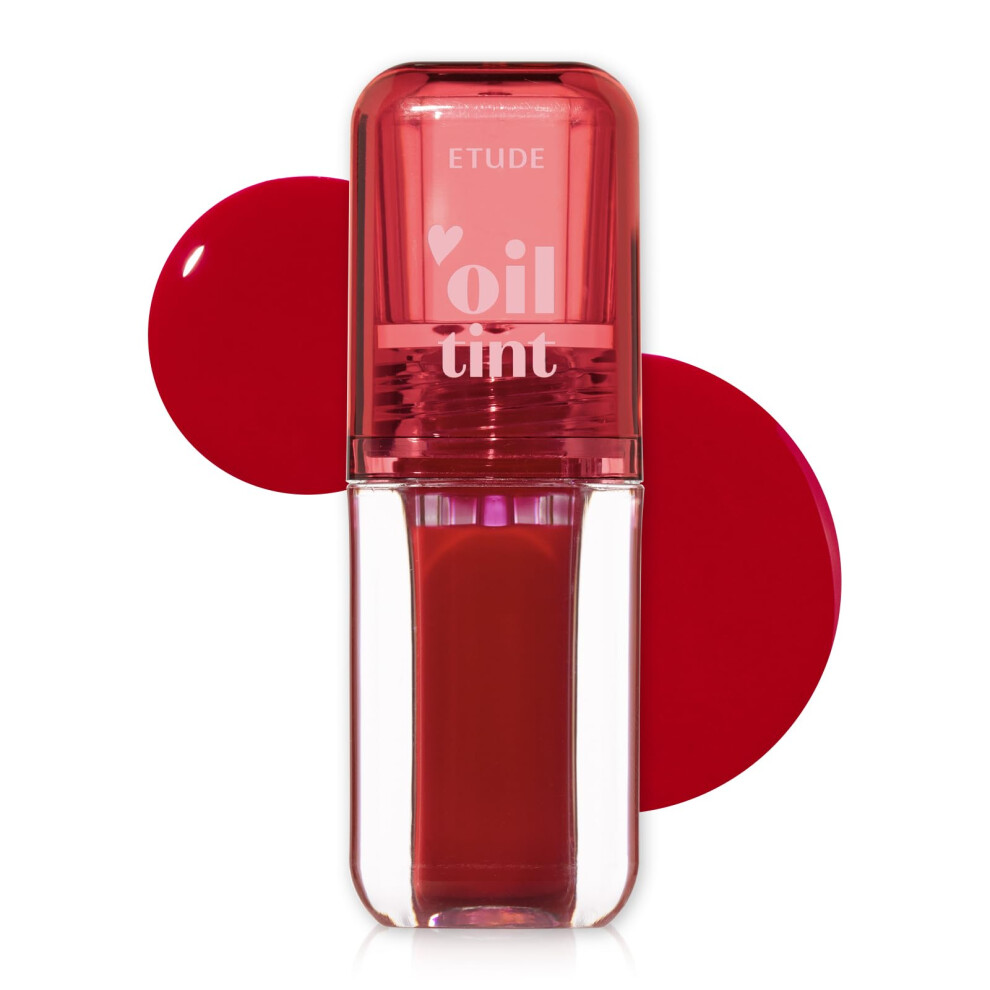 Etude Dear Darling Oil Tint Intensive Oil Treatment For Lips Shade 01 Real Cherry 4.2 G - Image 3