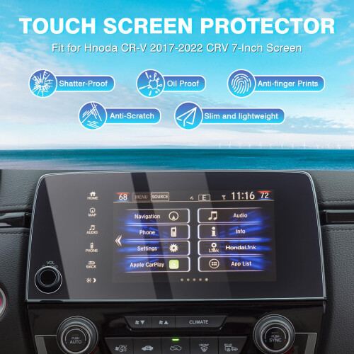 Karltys 2 Πακέτο Προστατευτικό Οθόνης 7-Inch για Honda CR-V 2017-2022 Αξεσουάρ 1