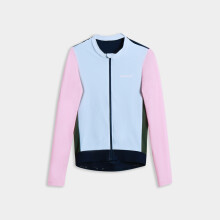 (Hommes, XL)SPEXCEL 23 MIX maillot de cyclisme à manches longues protection solaire Coldback Tech tissu conception à col