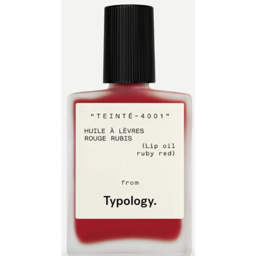 Typology Ulei Tinted pentru Buze - Nuanta 1 Ruby Red & Masca Complementara