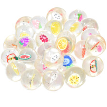 25 sk kac ch lopticiek pre detsk p rty darceky | Ovocn sk kacia lopticka 27 mm | Superball mal gumen lopticky pre deti