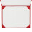 GraduationMall Δερμάτινη Θήκη Διπλώματος 8.5''x 11'' Μπορντό, 6-πακέτα 4