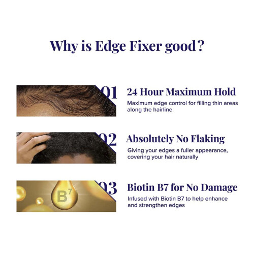 Red by Kiss Edge Fixer Κερί Μαλλιών 24 Ώρες Μέγιστης Στήριξης 3.38 fl.oz (Χωρίς Άρωμα) 2