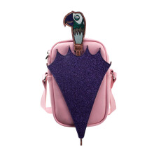 Mary Poppins Shoulder Bag Glitter Umbrella new Official Disney Pink